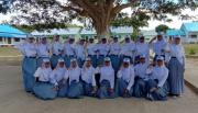 Siswa-siswi - Siswi SMAN 1 SBT Saat Mengikuti lomba PBB